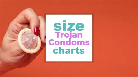 trojan condom sizes|trojan condom size by color.